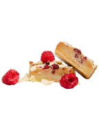 Protein Blondie Bar con frambuesa