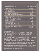 Barra proteica de almendra – Almond Passion - Pack 5 barras