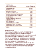 Barra proteica sabor brownie – Golden Brownie - Pack 5 barras